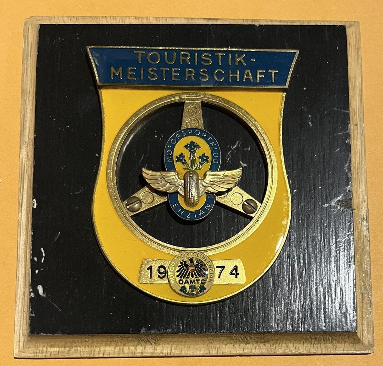 バッジ 自動車 ドイツラリーツアークラブ グリルプレート ADAC #2159