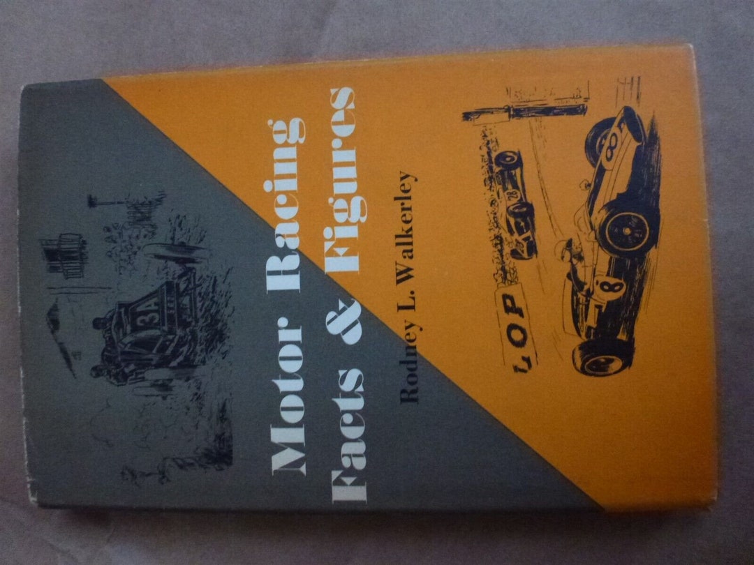 Book Motor Racing Facts & Figures by Walkerley 1961 194 Pgs B+cond. - Etsy
