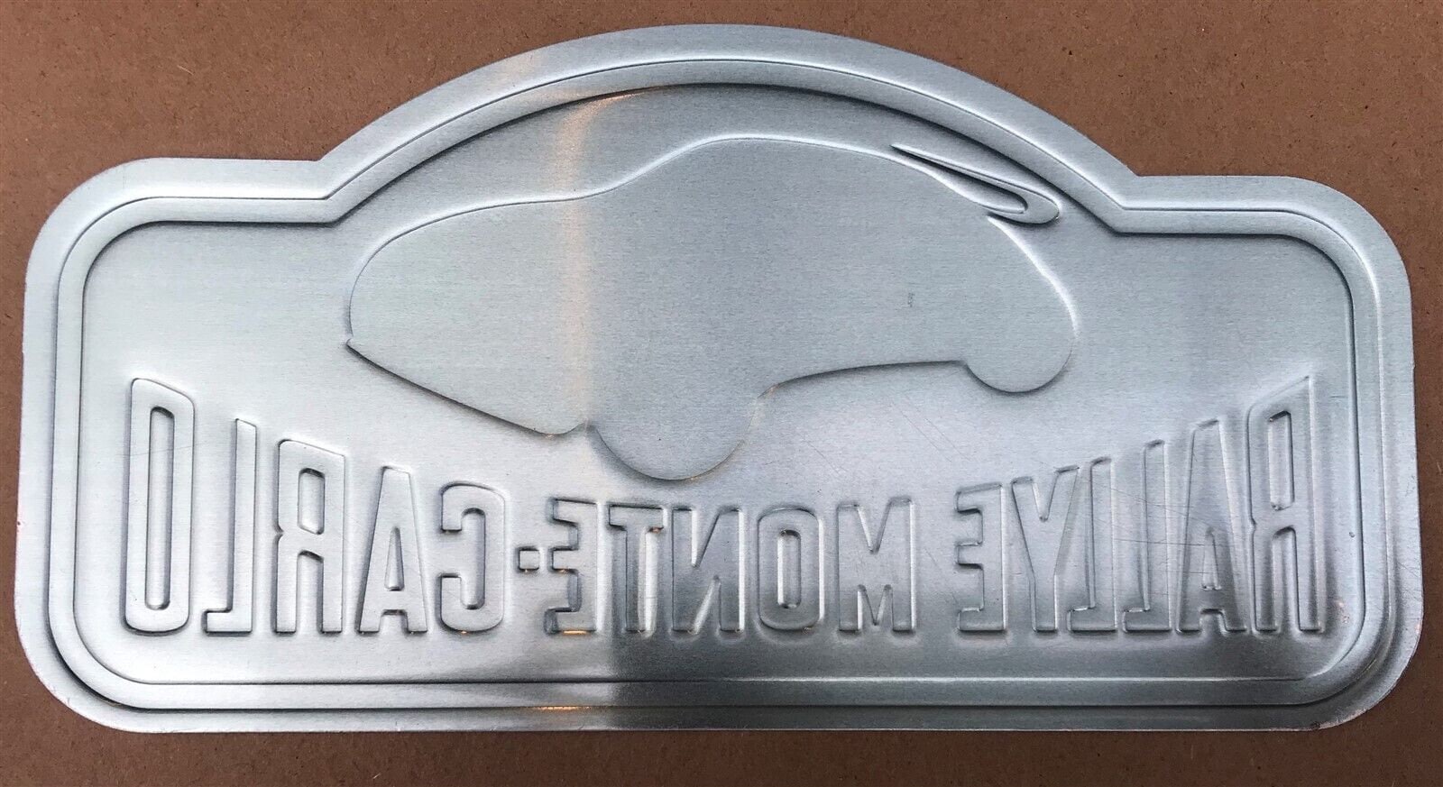 PLAQUE RALLYE PLATE Rally Monaco Monte Carlo Concurrent 1956 EUR 180,00 - FR