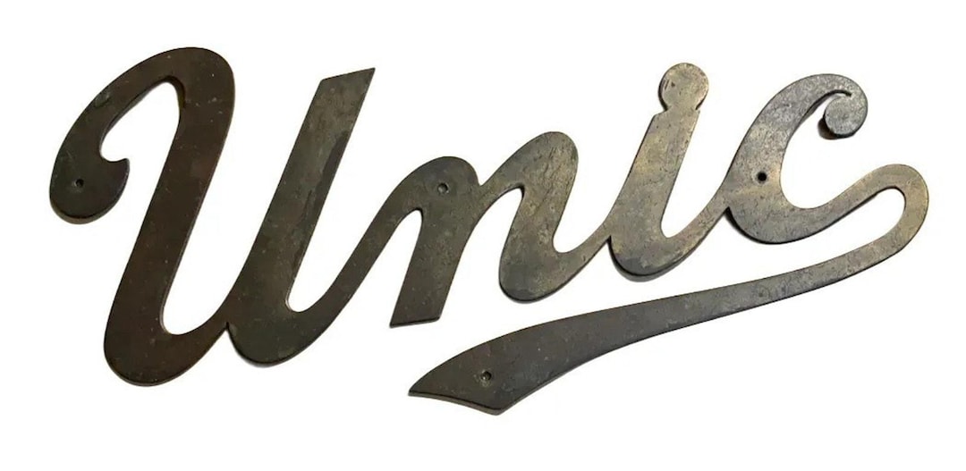 Badge Auto Car Unic Georges Richard Cut-out Brass Automobile Radiator ...