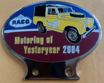 AUTOMOBIL und TOURINGCLUB TIROL - Plakette Auto +ûsterreich Car Badge