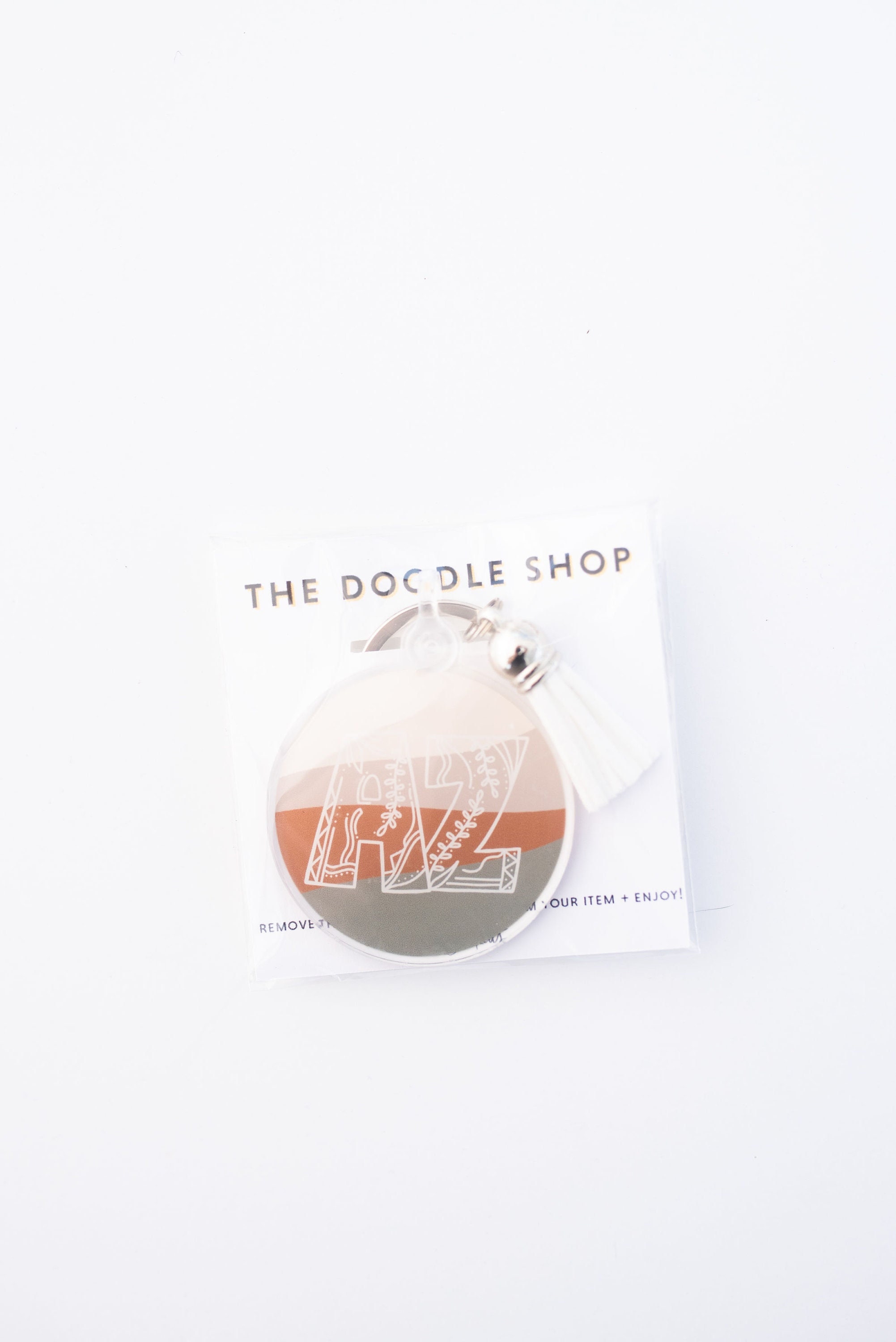 Arizona Round Keychain - Etsy