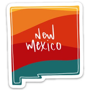 Bright New Mexico Sticker