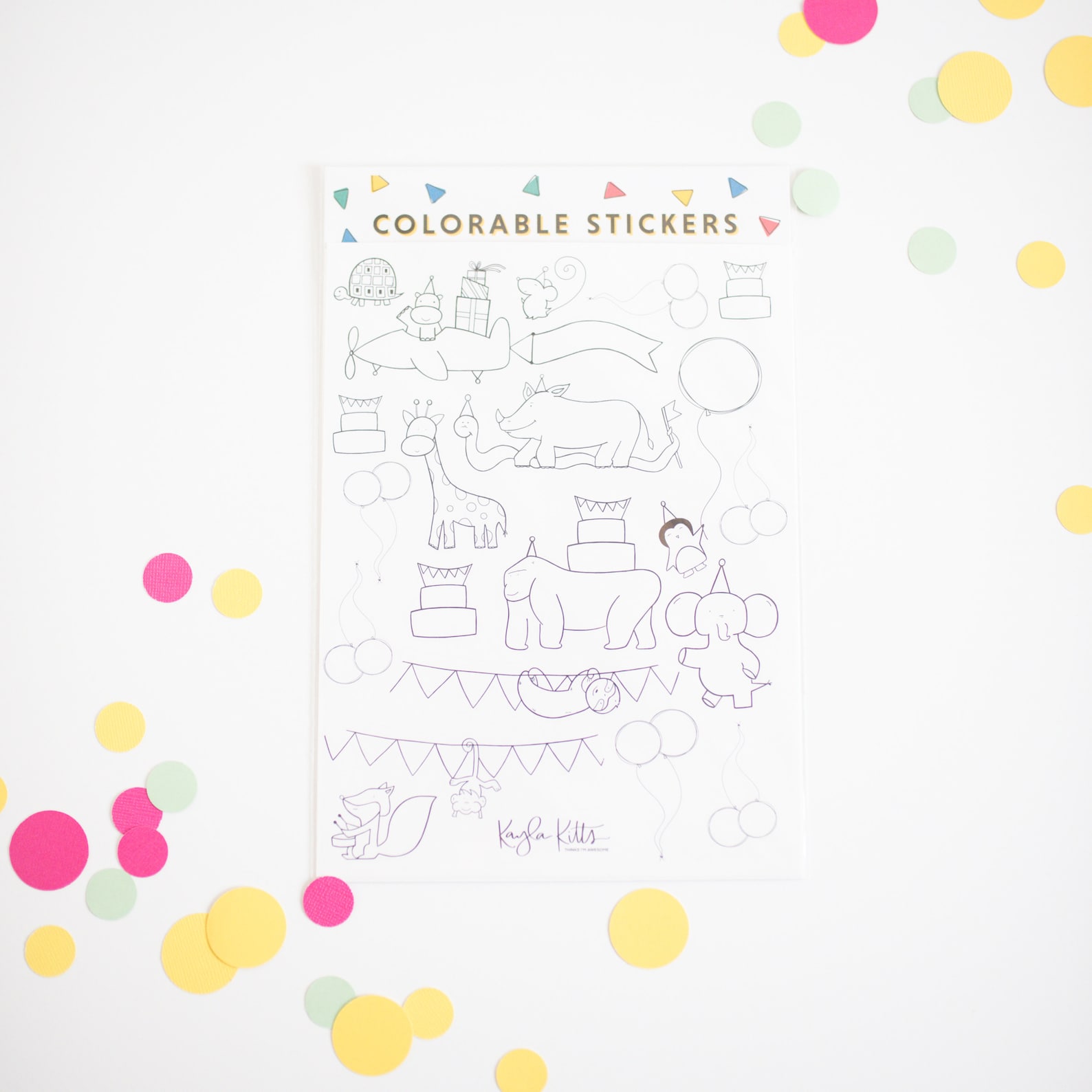10 Party Animal Coloring Pages: Unleash Your Inner Artist and Celebrate the Animal Kingdom