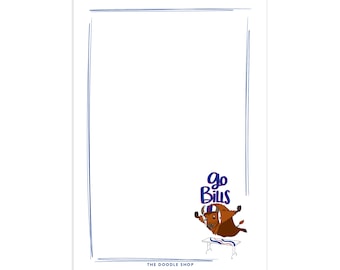 Buffalo Bills Notepad