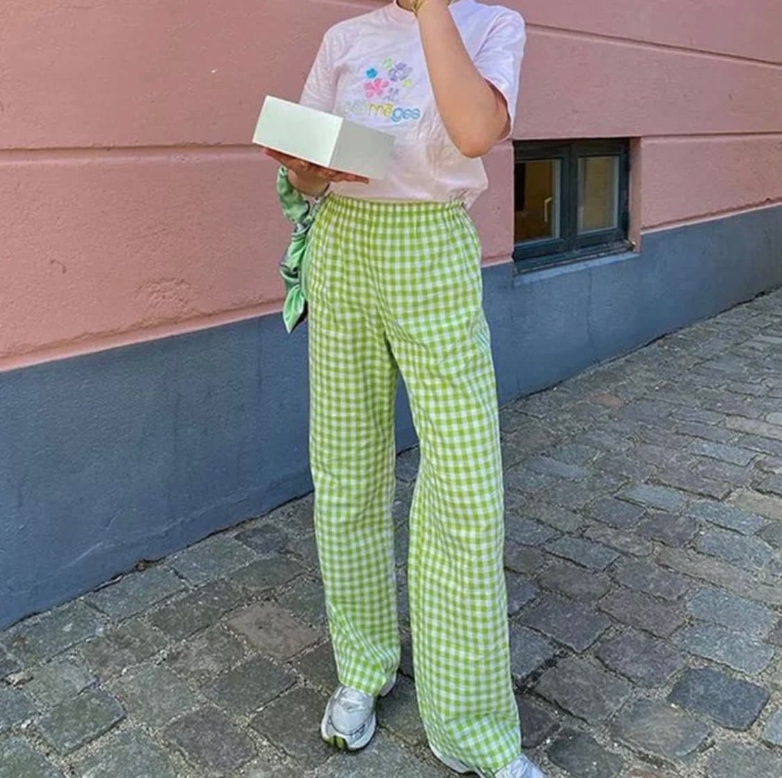 Green Gingham Pants - Etsy