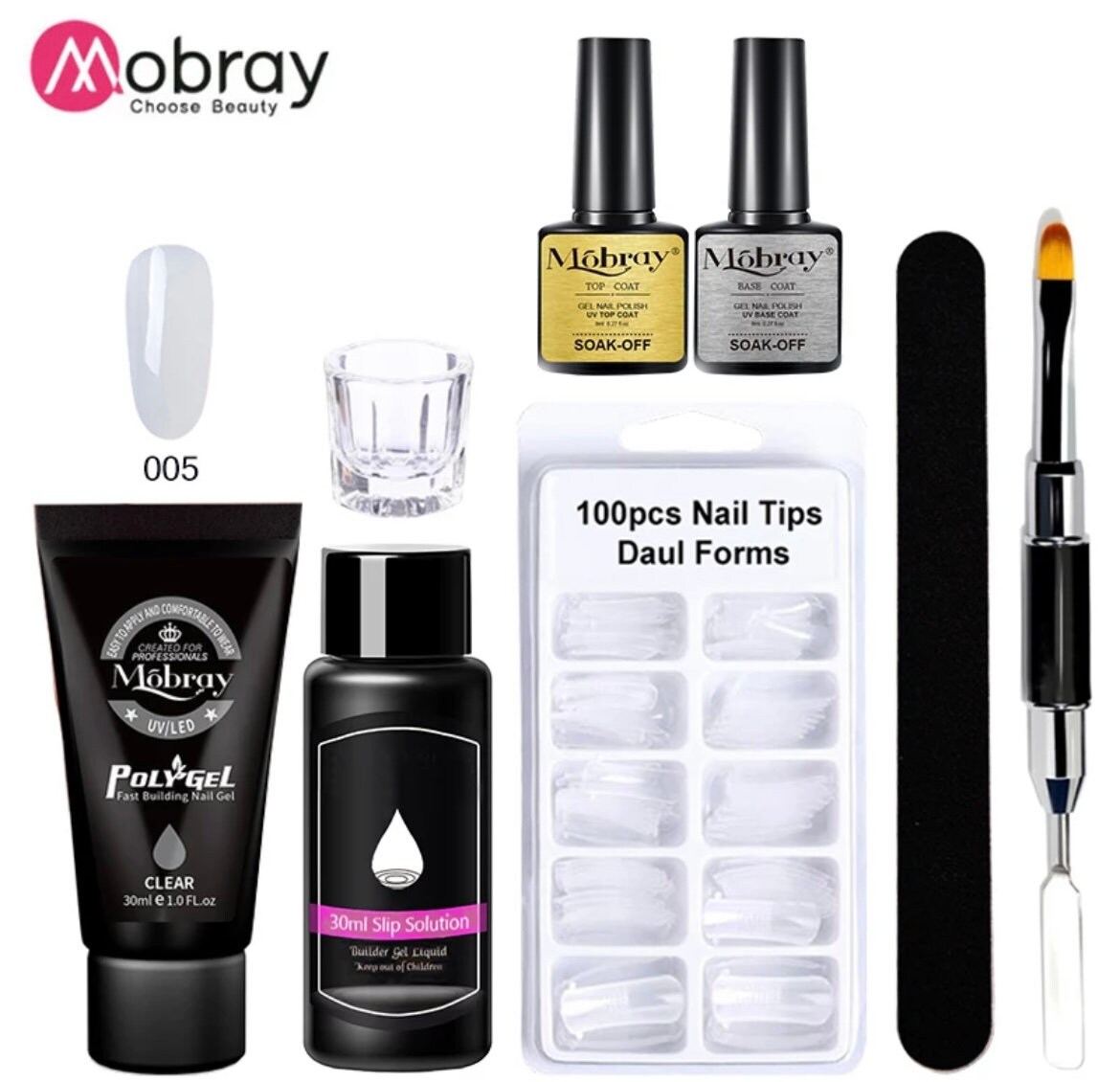 30ml Poly Nail Gel Set For Nail Extension Finger Quick Etsy