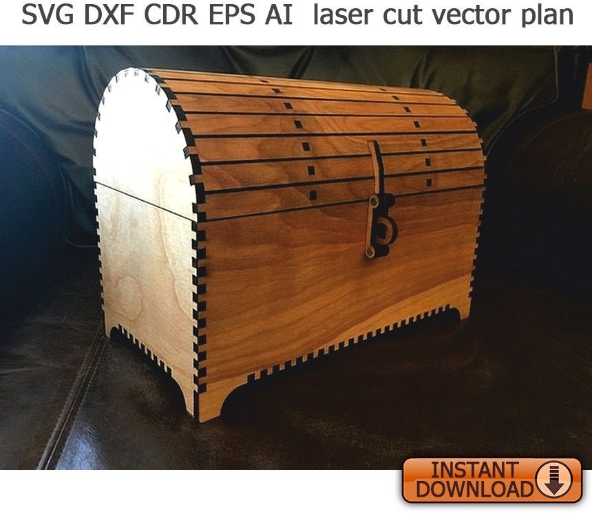 Laser cut files SVG Chest of drawers CDR vector file DXF cnc file dxf ...