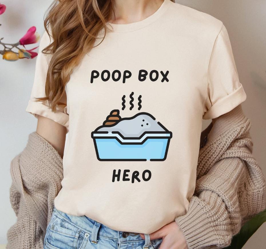 Camiseta caca de gato - Etsy México, image size:930x871