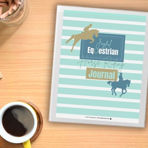 Complete Horse Riding Journal | Horse Riding Tracker | Horse Riding Records | Horse Riding Printable Pages