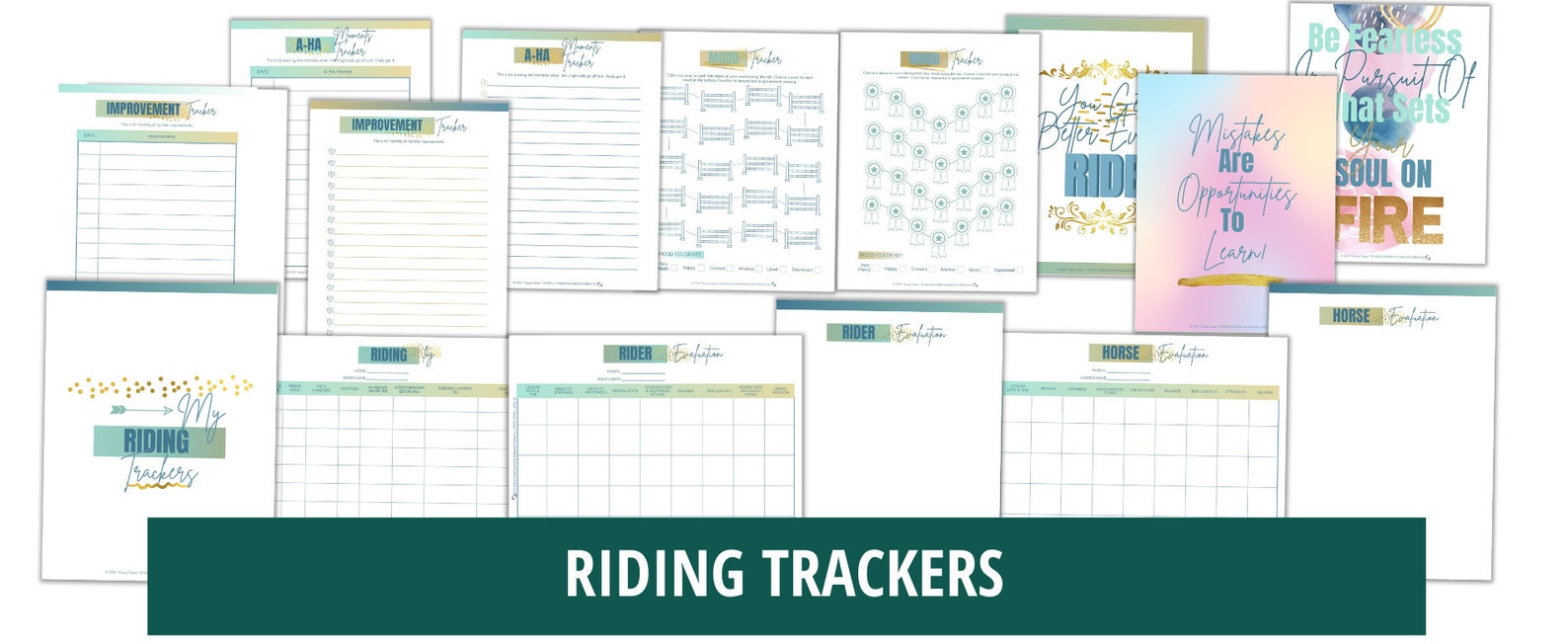 Complete Horse Riding Journal Horse Riding Tracker Horse Etsy