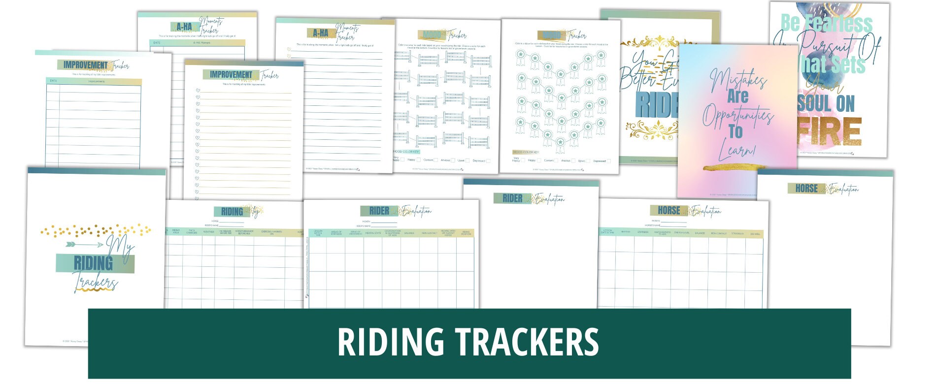 Complete Horse Riding Journal Horse Riding Tracker Horse Etsy