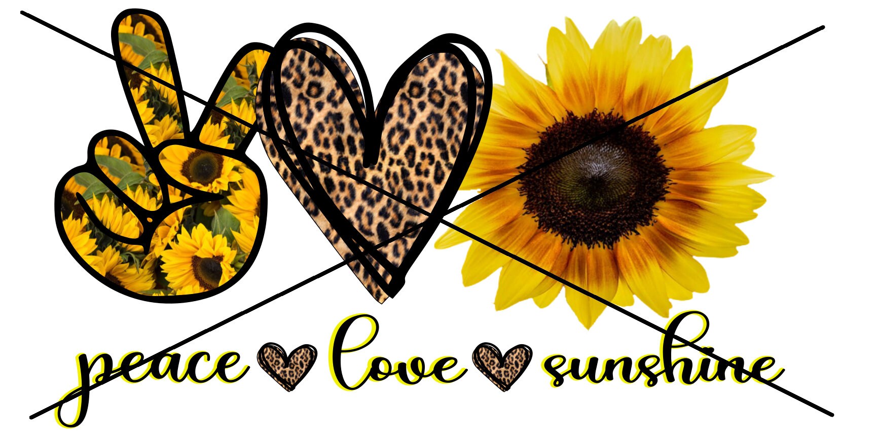 Free Free 179 Peace Love America Sunflower Svg SVG PNG EPS DXF File