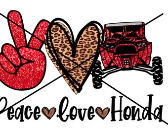 Frieden, Liebe Hobby Tunika SVG