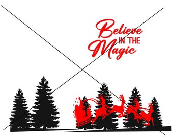 Believe In The Magic SVG JPG