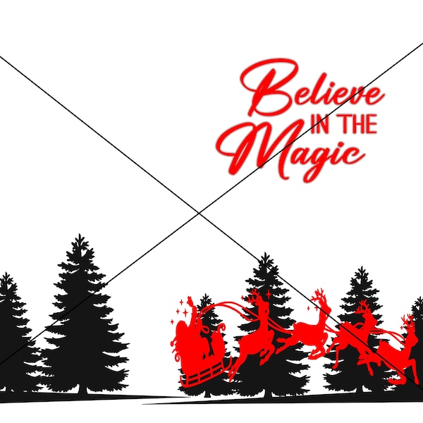 Believe In The Magic SVG JPG