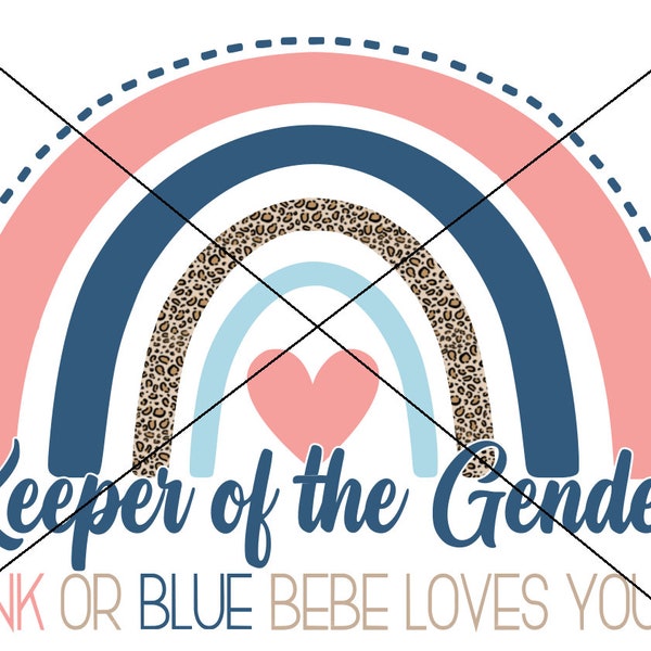 Keeper of the Gender Rainbow SVG JPEG PNG