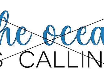 das Meer ruft SVG JPG