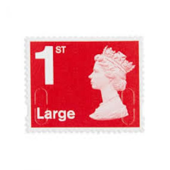 50 X Royal Mail First Class Large Letter Stamps 50 X Royal Mail First Class Large