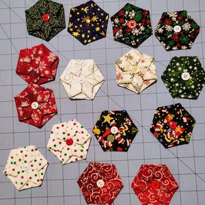 Fabric Christmas Ornaments - New designs