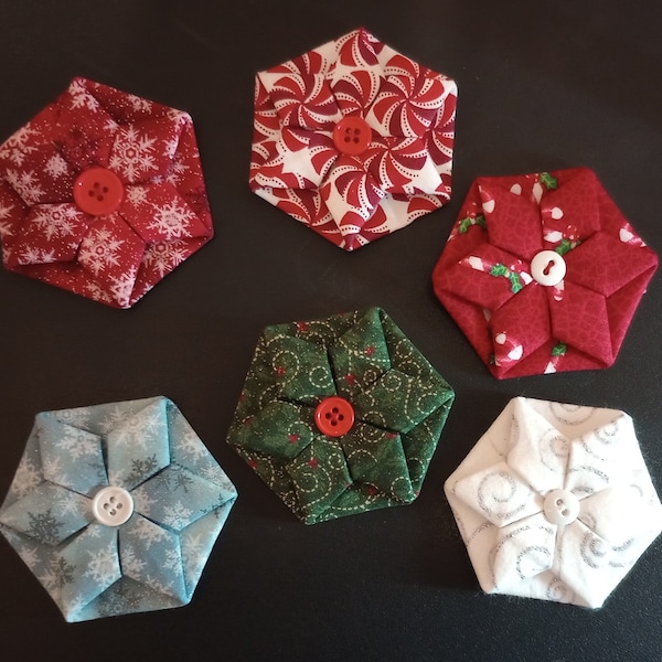 Fabric Christmas Ornaments