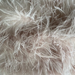 Ostrich Feather Bridal Jacket image 3