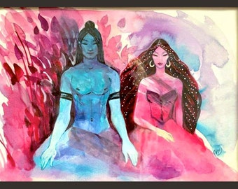 Shiva & Parvati