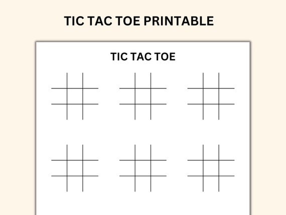 8 Enigmatic Facts About Tic-Tac-Toe (played With Xs And Os) 