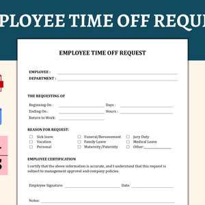 Employee Time-off Request Template. Vacation Request Form. PTO Request Template.