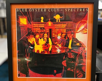 Black 12” LP Album Cover Frame, 15” x 15” Square, Contemporary Wood, Made-to-Order, Full Customization & Personalization Available!