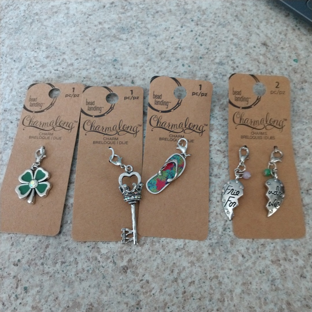 Clip on Charms, Lobster Claw Clasp, for Necklaces, Bracelet and Much