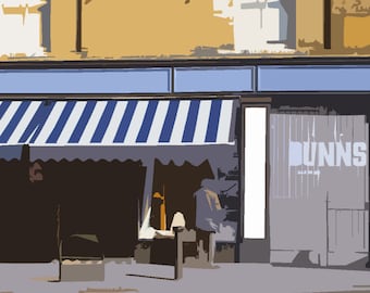 Crouch End Print Pack, 3 x Norh London Prints, London Landmarks, London Skyline, North West London, N8,