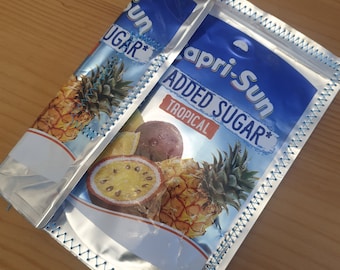 Tropische Capri-Sun Geldbörse