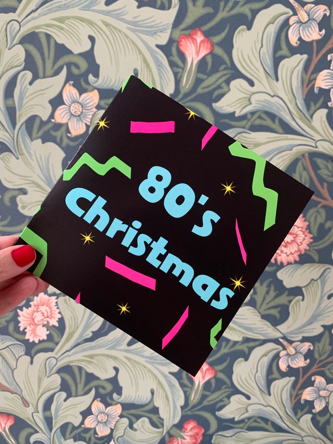 80s Christmas Card 