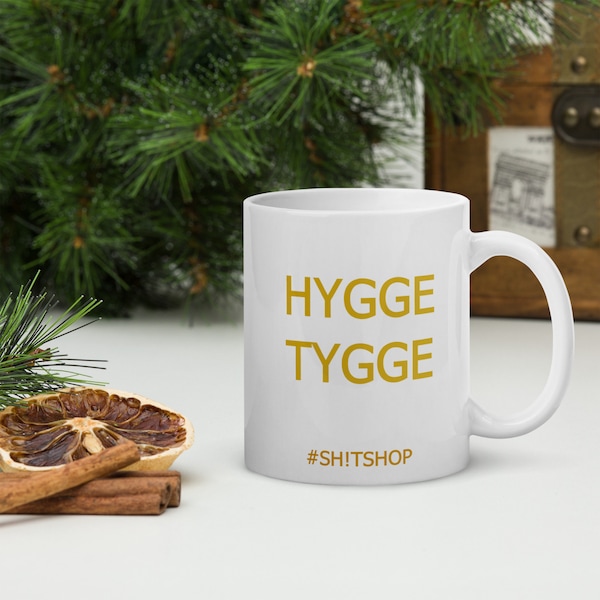 Hygge Tygge Mug - Motherland UK - Amanda’s Boutique- Gift - British Comedy