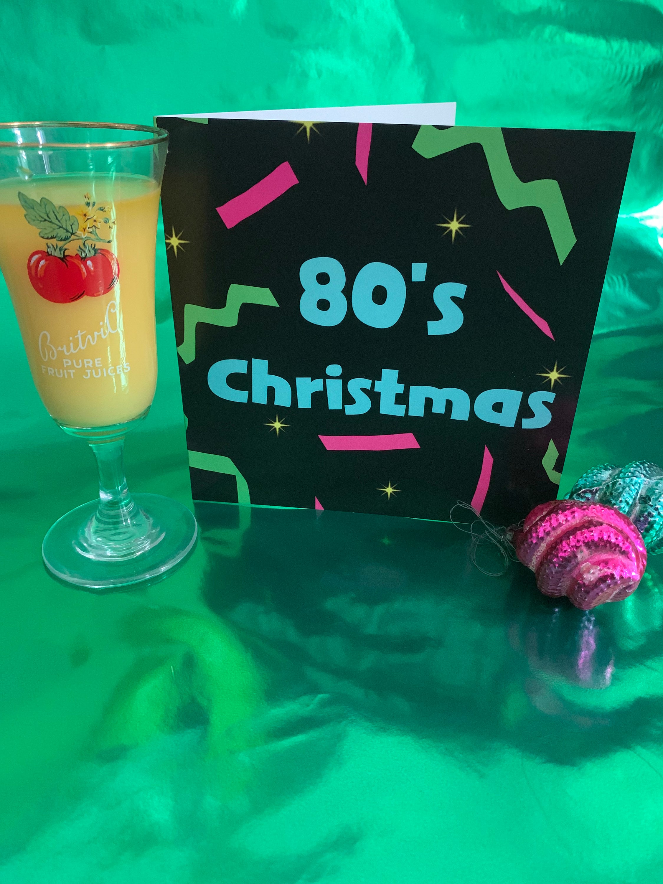 80s Christmas Card 
