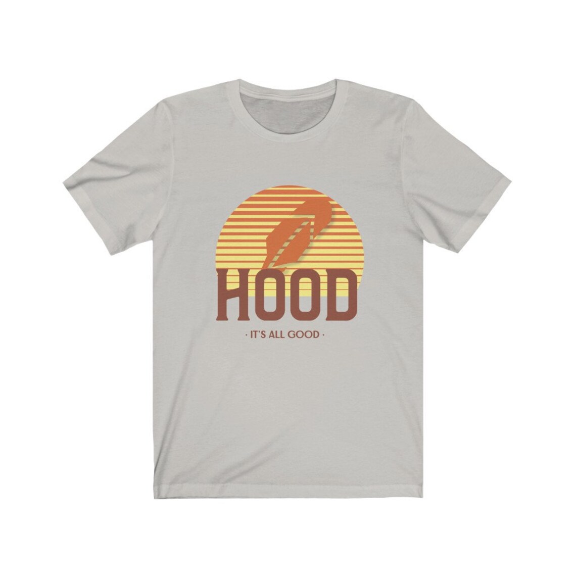 Robinhood Retro Sunset Tshirt Robin Shirt for Men or