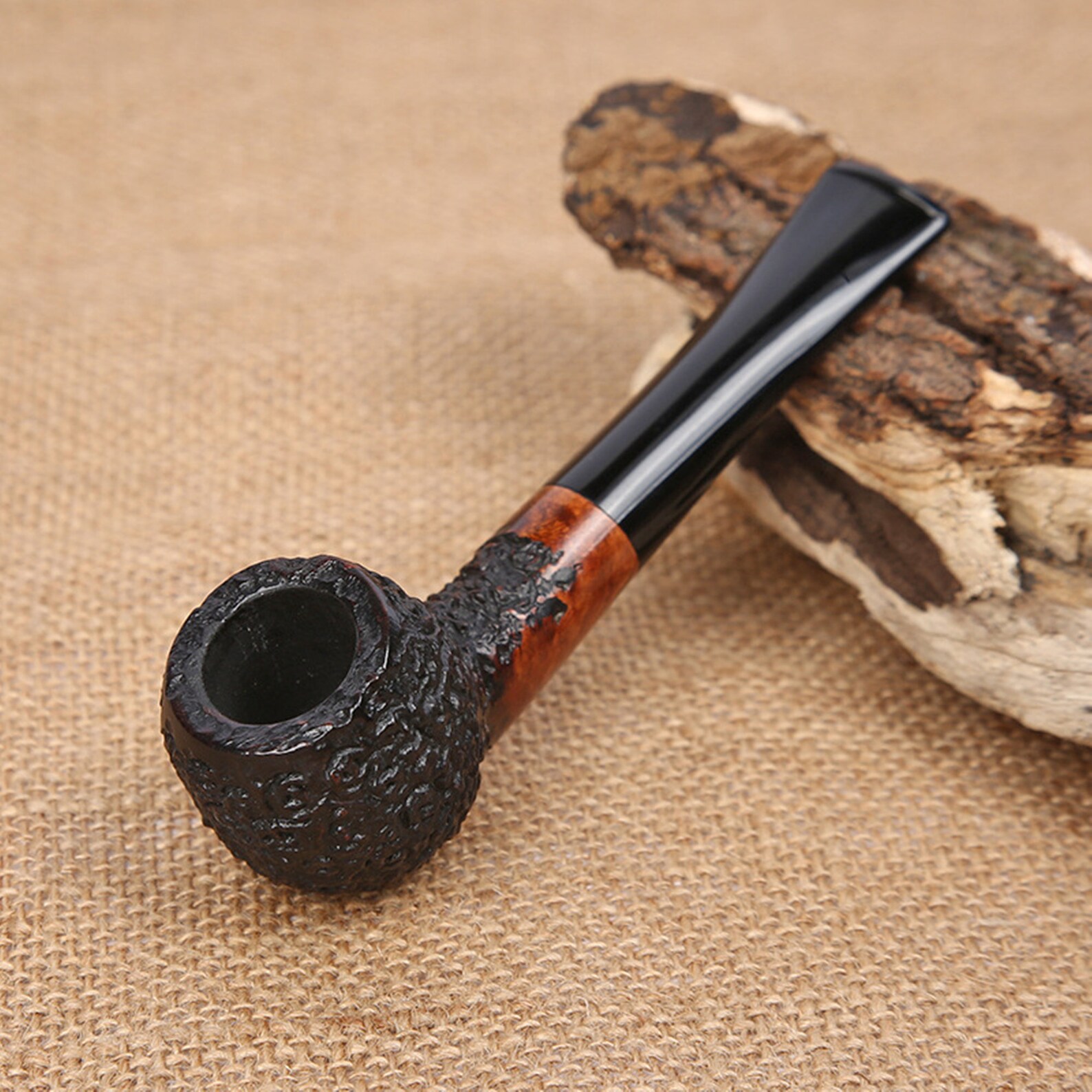 Prince Briar Wood Pipe Tobacco Pipe Irish Heather Solid Wood | Etsy