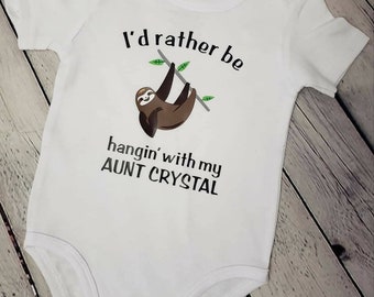 Zuo Hong Dabbing Sloth Infant Baby Short Sleeve Bodysuit Romper Zuo Hong Dabbing Sloth Infant Baby Short Sleeve Bodysuit Romper