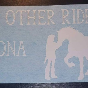 My Other Ride Is Epona Decal