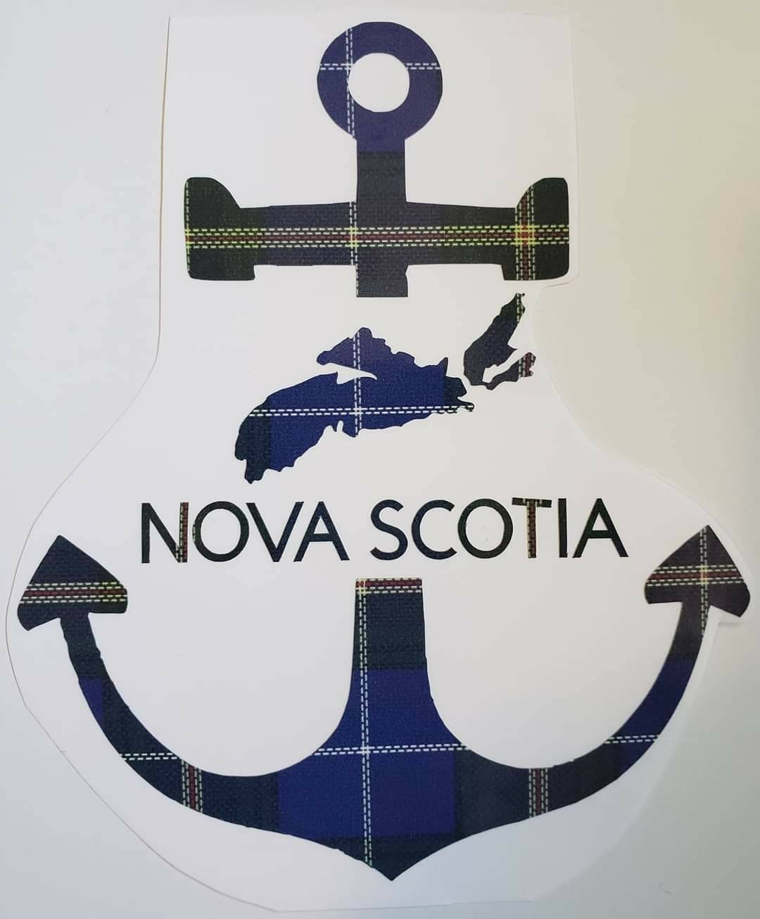 Nova Scotia Anchor Decal Etsy Canada