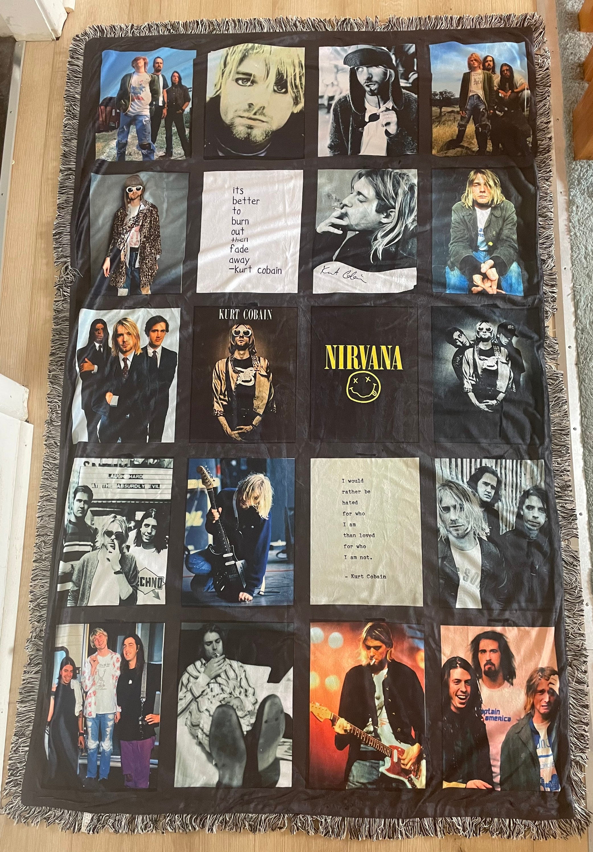 Comfy Plush Photo Blanket 20 Panel Picture Photo Throw Etsy Canada