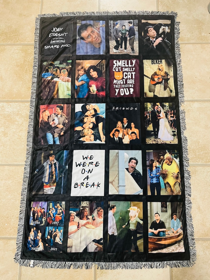 Comfy Plush Photo Blanket 20 Panel Picture Photo Throw Etsy Canada