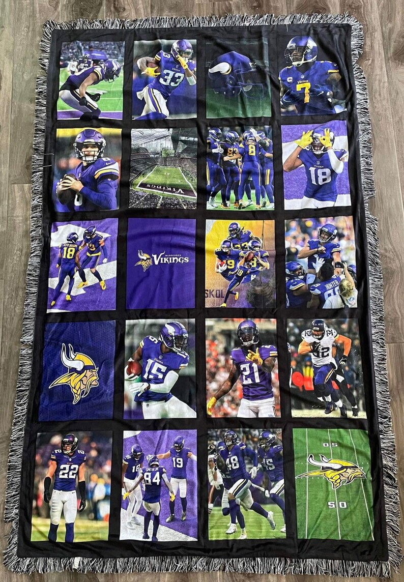 Comfy Plush Photo Blanket 20 Panel Picture Photo Throw Etsy Canada