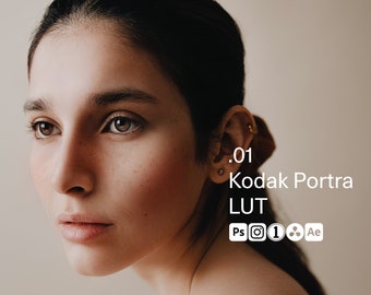 Kodak Portra LUT - Film Luts, Film Simulation, Photoshop Luts, Luts Premiere Pro, Cinematic Luts, Vintage Lut, Lut Photography, Lut Video