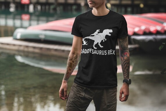 Daddysaurus Rex Shirt Fathers Day 