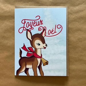 Joyeux Noël - carte de noël - Vintage Inspired
