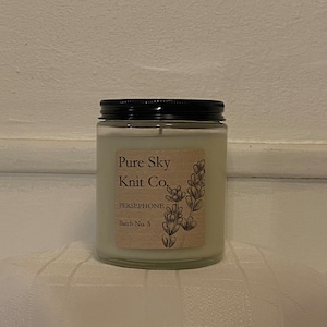 Persephone Candle Herbal Candle Bohemian Antique