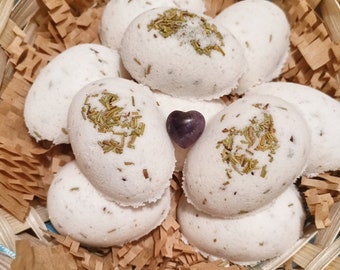 Crystal Bath Bombs | Easter Eggs Hunt | Aroma Therapy | Essential Oils | Himalayan Salt | Non Toxic | Minimal Waste | Quality Ingredients