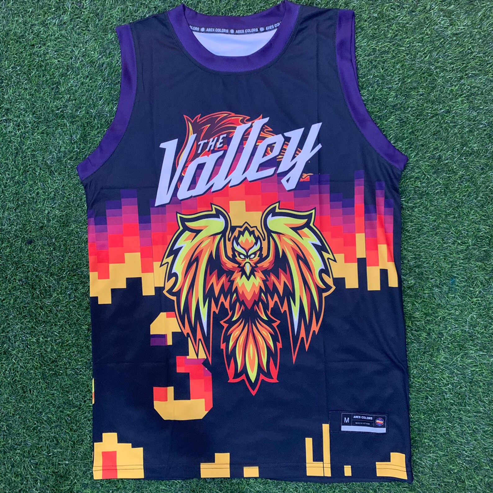 Basketball Jersey 3 Valley City Fan Jersey Basketball Etsy